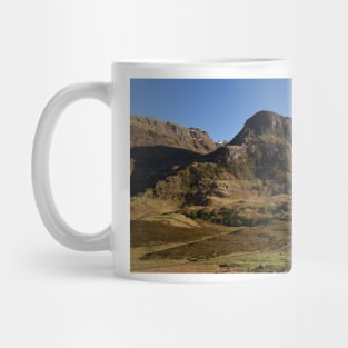 Glencoe on a summer afternoon  in the Highlands of Scotland Mug